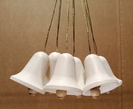 große Glocken unbemalt weiß 224/328w große Glocken unbemalt weiß 224/328w