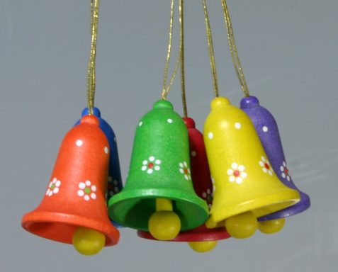 Kleine Glocken bemalt 224/327 Kleine Glocken bemalt 224/327